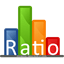 Ratio RATIO ロゴ