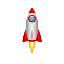 Rocket Yield ROCKET ロゴ