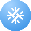 Snowflake $SNOW ロゴ