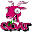 Sonic The Goat GOAT ロゴ