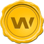 WAX WAXP Logo