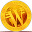 World Gold Coin WRLGC Logotipo