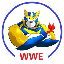 Wrestling Shiba WWE ロゴ