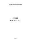 Whitepaper di Ccore