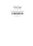 Whitepaper de Credits