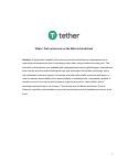 Whitepaper di Tether EURt