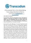 Transcodium 백서